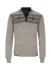 Redmond Strickjacke in grau