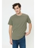 Matinique T-shirt Jermalink Gerade Passform in Light Army
