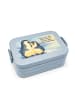 Mr. & Mrs. Panda Meal Prep Box Pinguin umarmen Design mit Spruch in Blau Pastell
