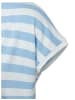 More & More Streifenshirt in fresh skyblue offwhite small yarnstripe jersey