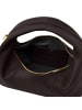 Les Visionnaires Greta Schultertasche Leder 20 cm chocolate brown