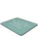 Mr. & Mrs. Panda Mouse Pad Spruch Erzieherin Chaos-Management mi... in Meeresbrise