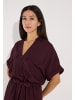 More & More lockerer, weiter Jumpsuit in ruby orchid
