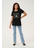Cream T-shirt CRIan Feminine in Pitch Black
