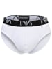 Emporio Armani Slip 3er Pack in Weiß