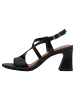 Tamaris Sandalette in BLACK STRUCT.