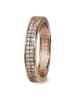 GoldDream Ring Gold 333 Rosegold - 8 Karat 2-reihig Zirkonia Größe 56 (17,8)