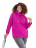Ulla Popken Sweatshirt in beere