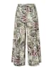 More & More weite, sommerliche 7/8-Schlupfhose in big leaves print