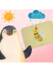 Mr. & Mrs. Panda Badteppich Biene Blume ohne Spruch in Gelb Pastell
