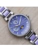Holzkern Damenarmbanduhr Moonbow Lila Gerais/Keramik Violett / Silber