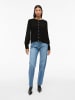 Vila Strickjacke in Black Beauty