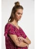 usha FESTIVAL Sommerkleid Mit Blumenprint in Beere Pink Mehrfarbig