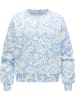 ragwear Sweater Wuss Print in Arctic Blue