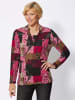 WITT WEIDEN 2-in-1-Shirt in rot-schwarz-bedruckt