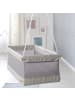 roba roba Hängebettchen safe asleep Mesh-Stoff 90 x 45 cm - Grau