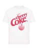 F4NT4STIC T-Shirt Coca Cola Enjoy Cherry Coke in weiß