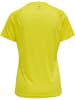 Hummel T-Shirt S/S Hmlcore Xk Core Poly T-Shirt S/S Woman in BLAZING YELLOW/TRUE BLUE