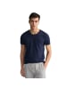 Gant T-Shirt 2er Pack in Marineblau/Weiß