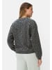 Camel Active Oversize-Sweatshirt aus 100% Baumwolle in Dunkelgrau