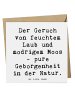 Mr. & Mrs. Panda Grußkarte Spruch Geborgenheit in der Natur mit ... in Weiß
