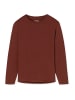 Schiesser Longsleeve Mix & Relax in terracotta