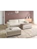 Beliani 2-tlg Ecksofa RENDERS in Beige linksseitig