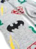 DC Comics 5er Pack DC Comics Justice League Socken Sneaker Strümpfe in Mehrfarbig