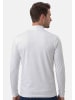 Ragman Langarmshirt Basic in Weiß