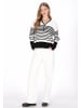 DreiMaster Vintage Women Sweater in offwhite black