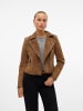 Vero Moda Mantel in Tobacco Brown