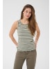 Cream Jerseytop CRRibba Slim fit in Mulled Basil snowwhite