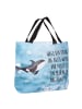 Mr. & Mrs. Panda Tasche Orca mit Spruch in OZeichenanblue