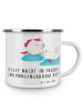 Mr. & Mrs. Panda Emaille Tasse Junggesellinnenabschied Feiern mi... in Transparent