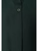 More & More elegante, feminine Bluse, Rüschenkragen in dark green