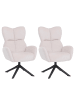 MCW 2er-Set Esszimmerstuhl Q54, Creme