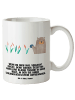Mr. & Mrs. Panda Teepott Otter Stein mit Spruch in Weiß