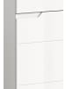 xonox.home Standschrank in weiß/weiß hochglanz - (B) 38 x (H) 87 x (T) 34