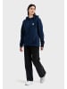 OLDSKULL Zip Hoodie Basic Oldskull 25 Logo in Navy Blue
