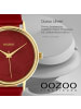 Oozoo Analog-Armbanduhr Oozoo Timepieces weinrot groß (ca. 42mm)