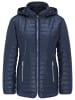 GOLDNER Steppjacke mit Kapuze in marine