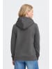 Oxmo Kapuzenfleecejacke OXKAREN ZIPHOODIE in Grau