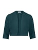 Vera Mont Blazer-Jacke ohne Verschluss in Aventurine Green