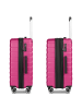 Bench Paris 4 Rollen Kofferset 3-teilig mit Dehnfalte in arctic-pink