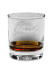 Mr. & Mrs. Panda Whisky Glas Schildkröte MHerzieren mit Spruch in Transparent