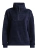 Salzhaut Fleecepullover RAMMDÖSIG in Navy
