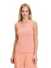 CARTOON Strick-Top mit Rundhalsausschnitt in Light Peach