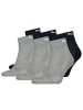 Puma Socken 6er Pack in Grau/Blau