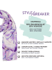 styleBREAKER Schal mit Marmor Muster in Hellblau