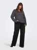 ONLY Carmakoma Jeans mit weitem Bein in Washed Black